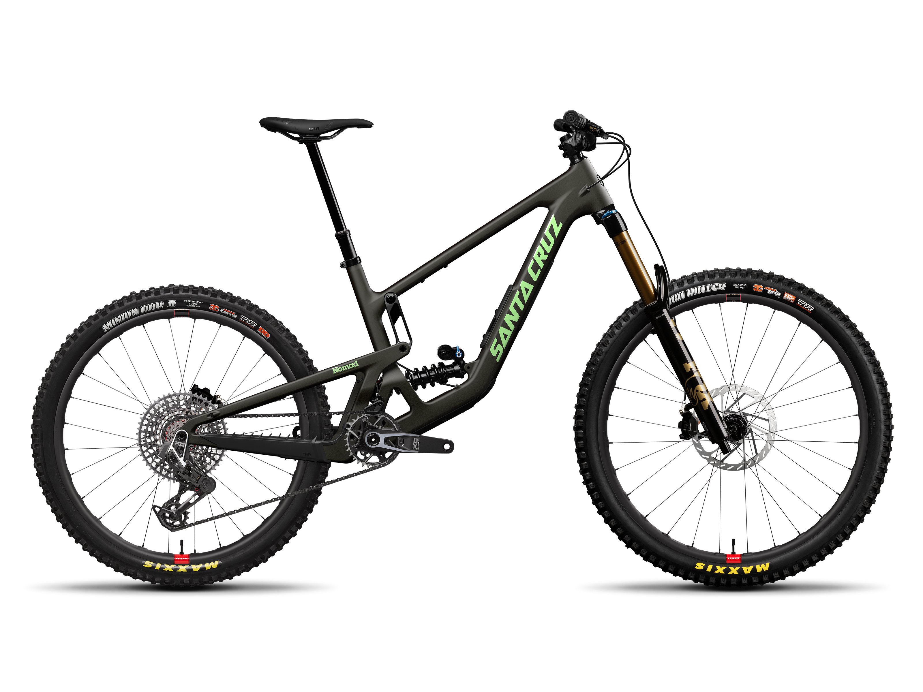 santa-cruz-nomad-x0-axs-rsv-coil-vtt-enduro-carbone image 2