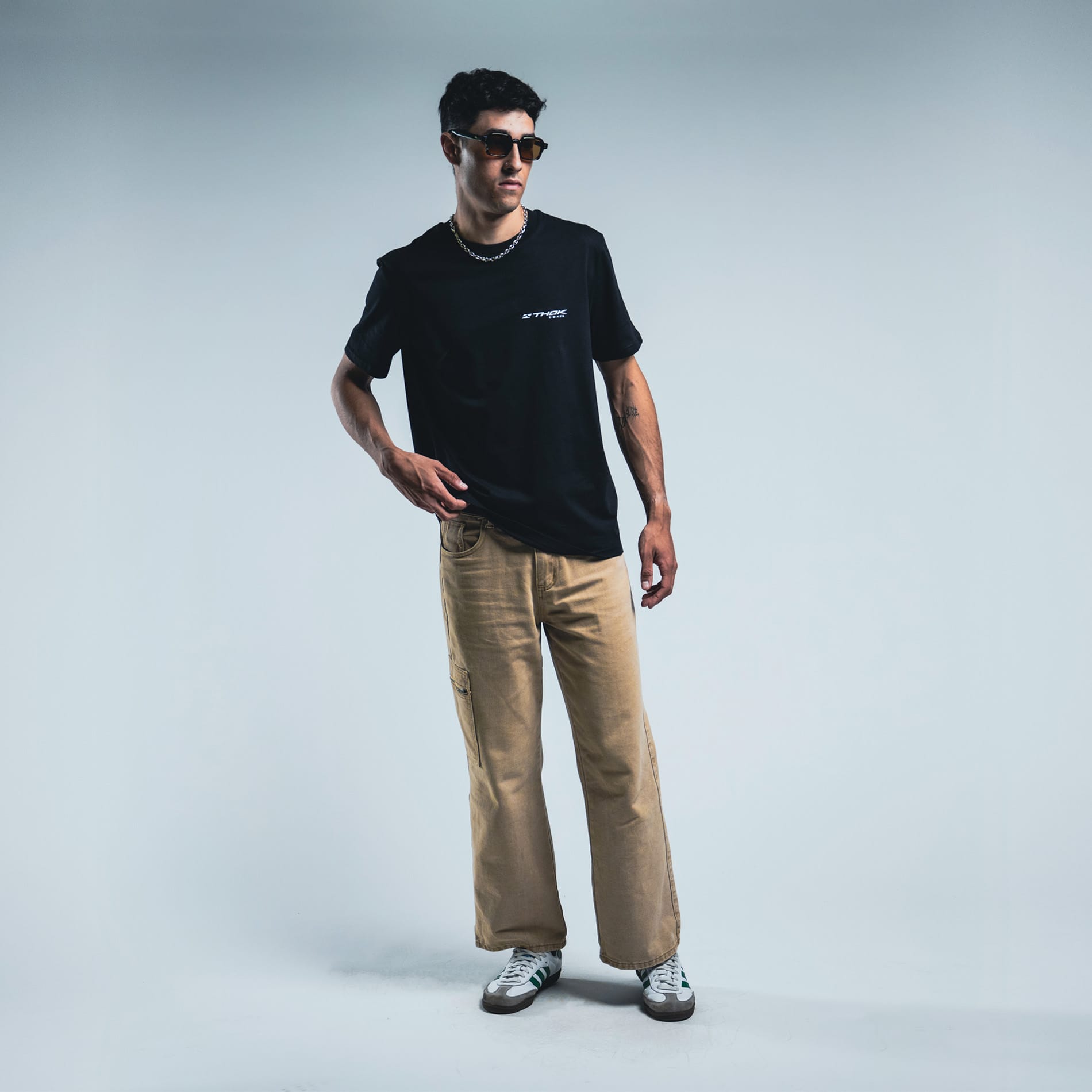 thok-t-crew-black-t-shirt-manches-courtes-noir image 1
