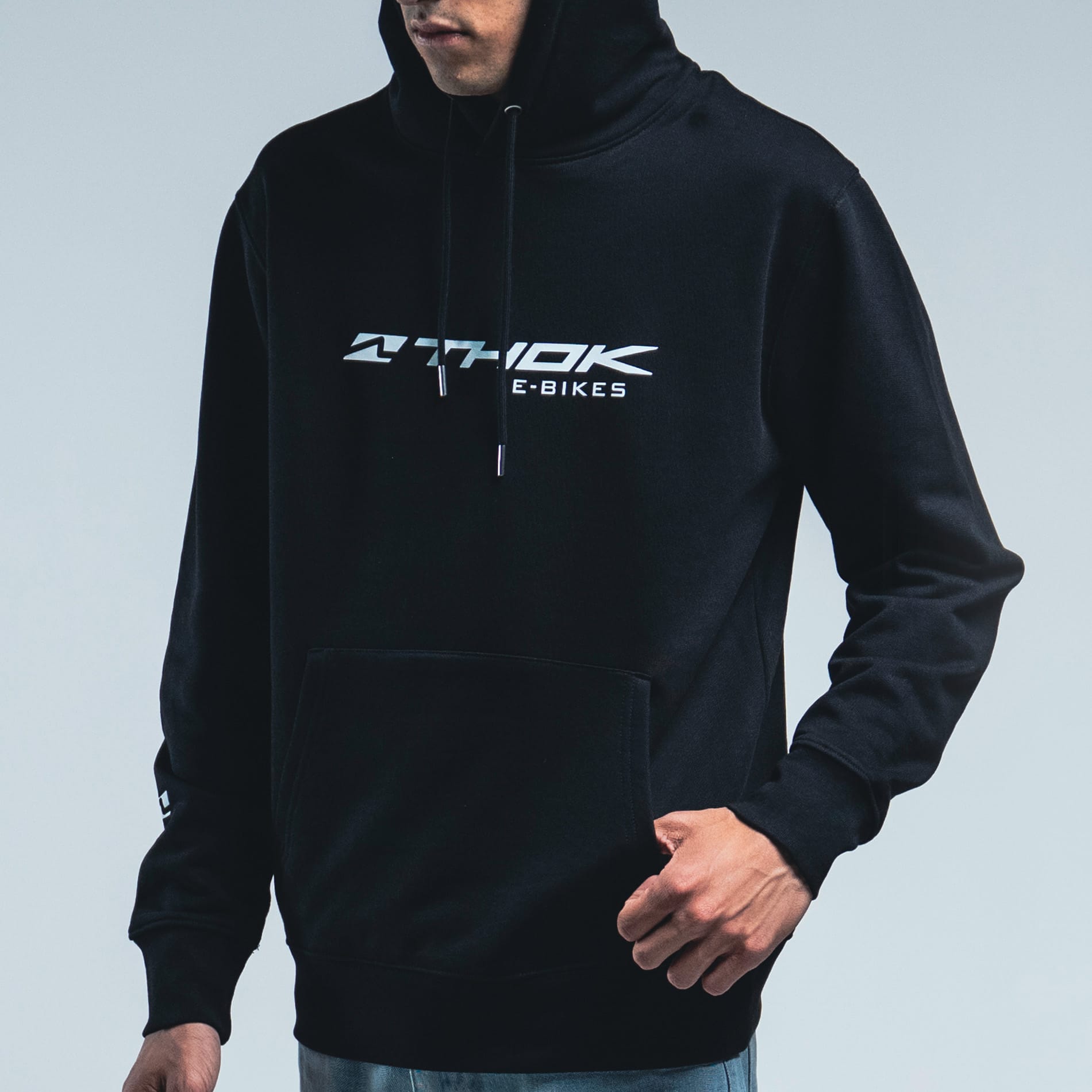 thok-h-crew-black-sweat-capuche-unisexe image 2