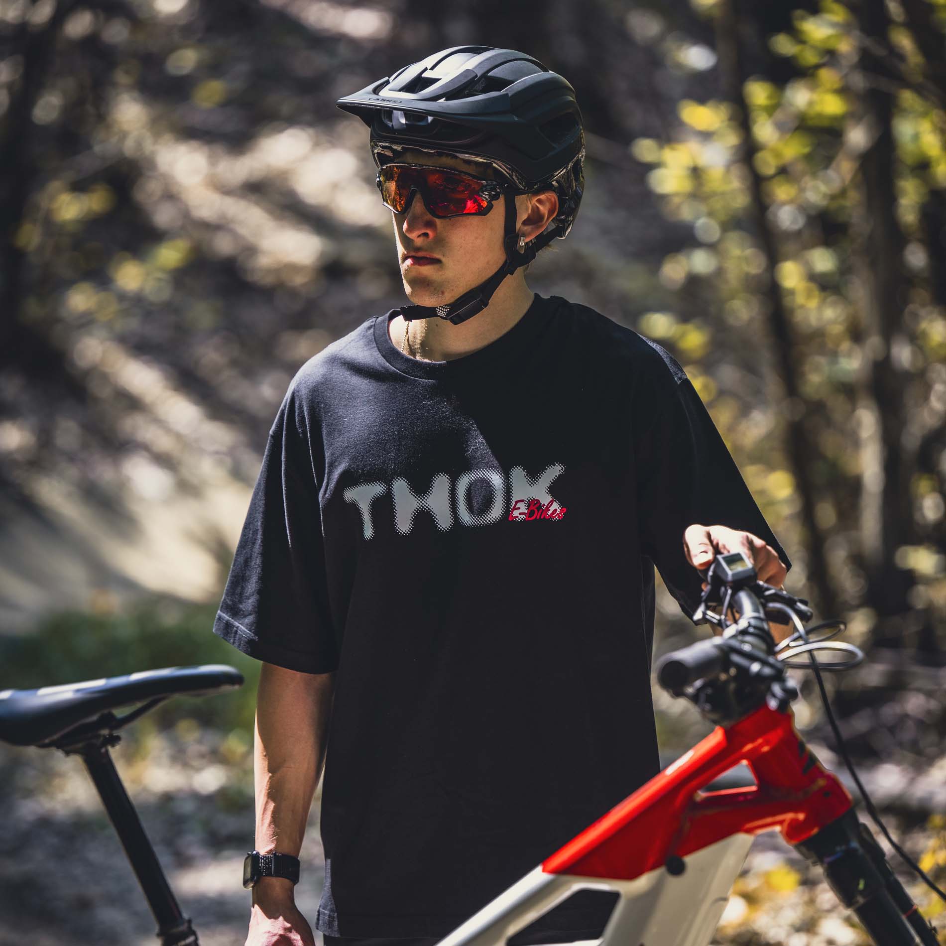 thok-zr-t-shirt-unisexe-noir-coton-bio-relaxed-fit image 3