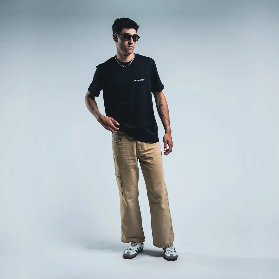 thok-t-crew-black-t-shirt-manches-courtes-noir image 1