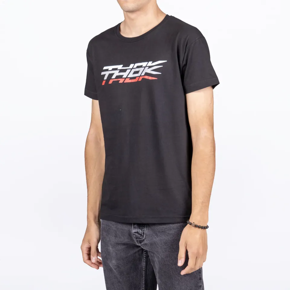 thok-t-shirt-triple-black-100-coton-jersey-150g image 1