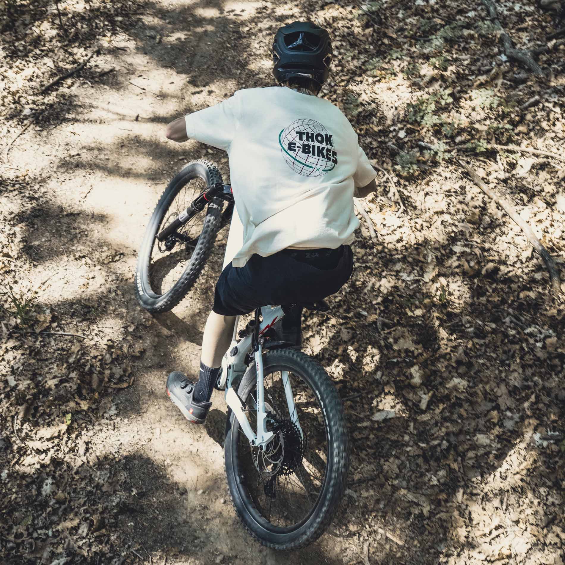 thok-365-t-shirt-unisexe-off-white-coton-bio-racing image 4