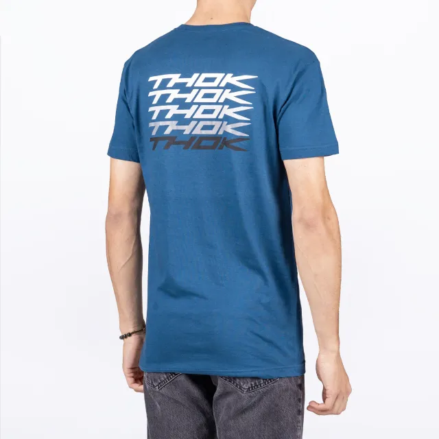 thok-avio-t-shirt-coton-150g-bleu image 1