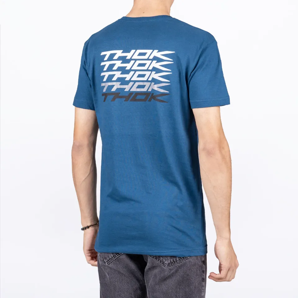 thok-avio-t-shirt-coton-150g-bleu image 1