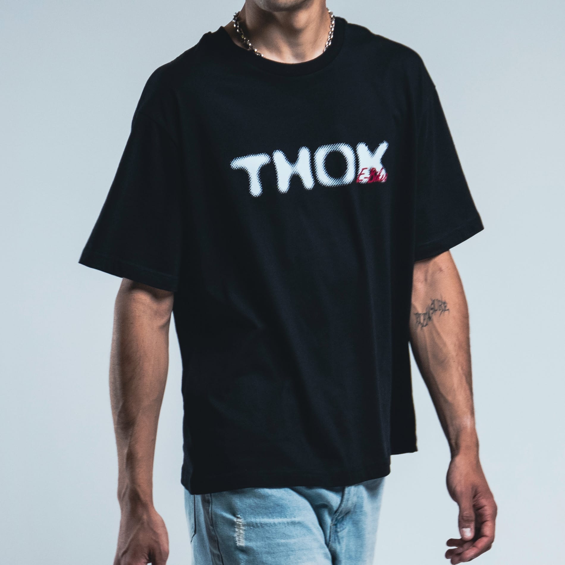 thok-zr-t-shirt-unisexe-noir-coton-bio-relaxed-fit image 2