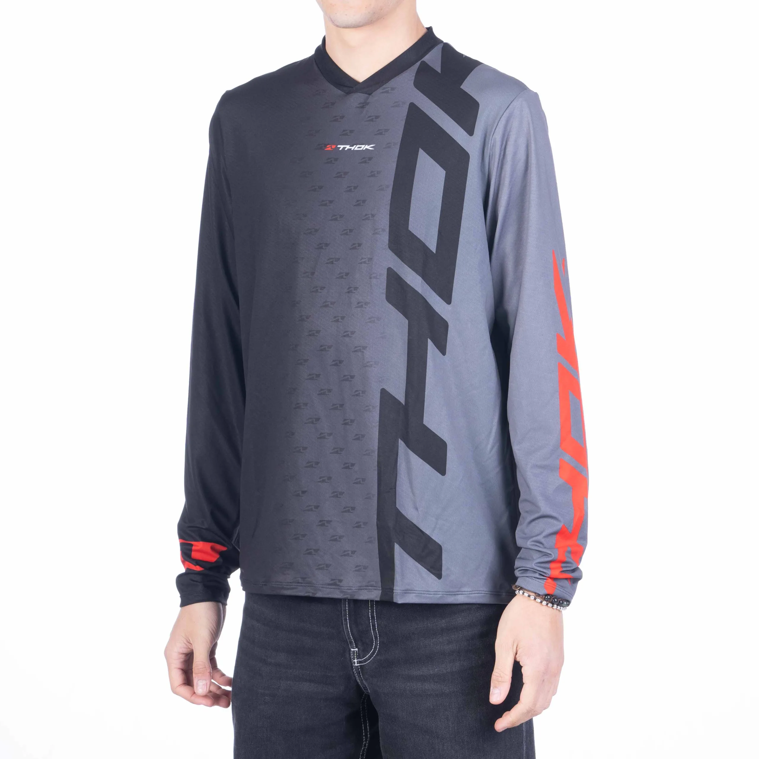 thok-d-perf-ls-grey-maillot-vtt-manches-longues-aldo-drudi image 1