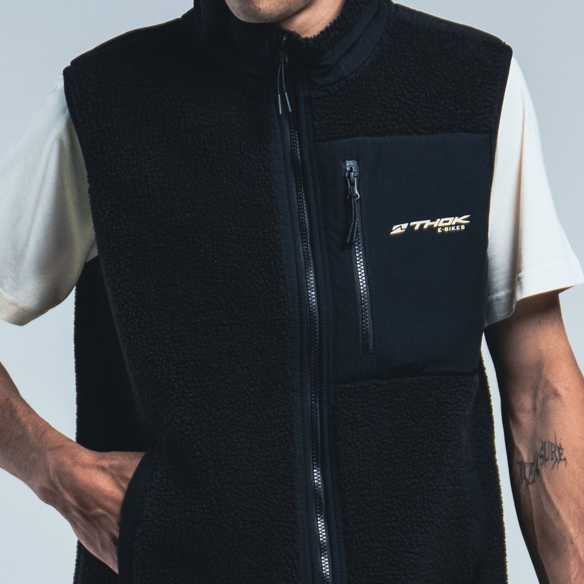 thok-bear-gilet-sherpa-fleece-veste-sans-manches image 2