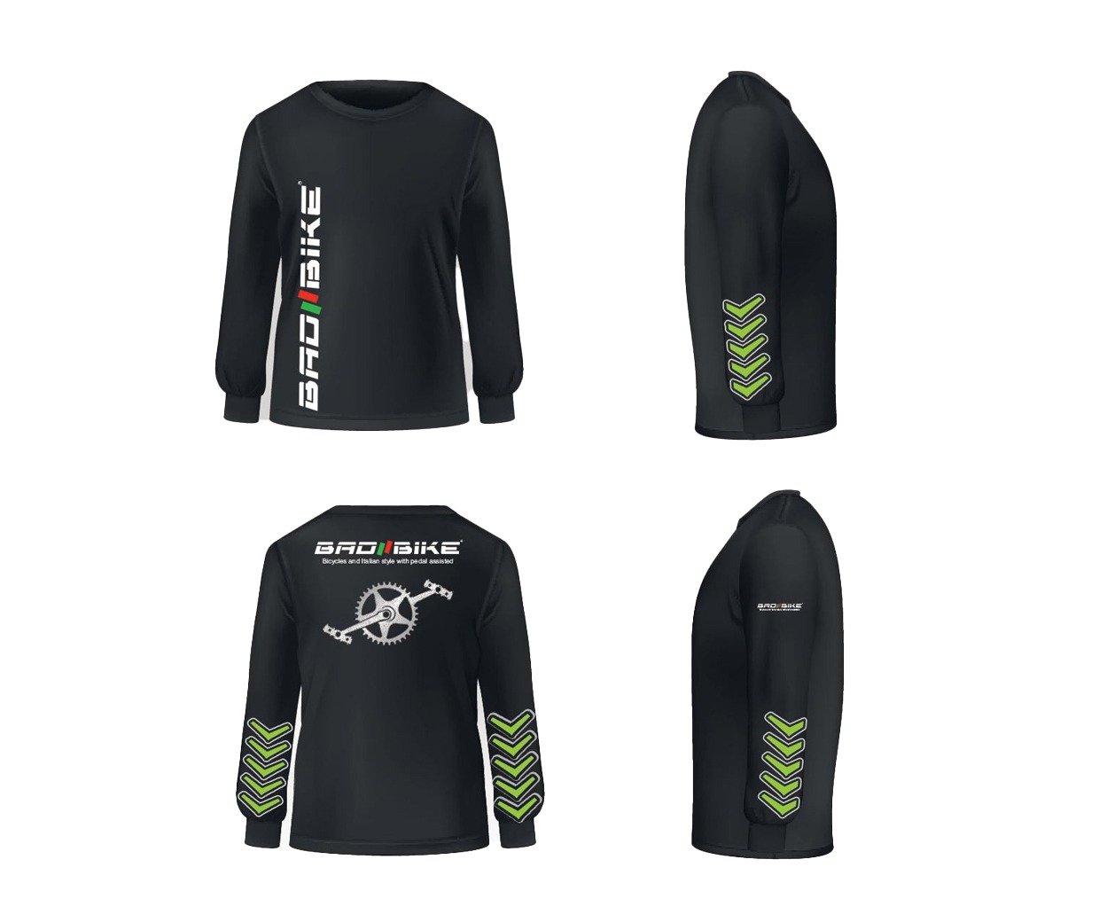 bad-bike-felpa-sweatshirt image 1