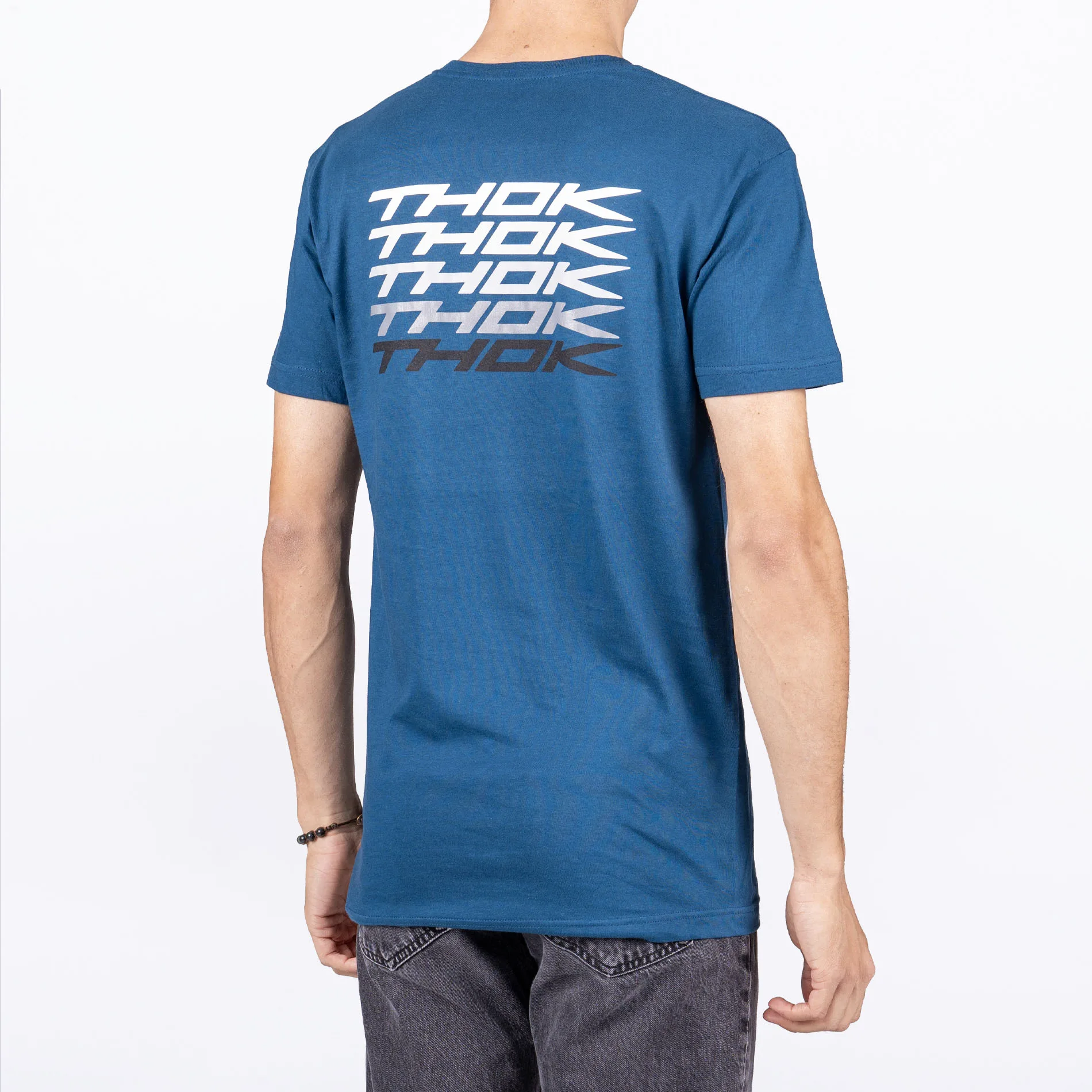 thok-avio-t-shirt-coton-150g-bleu image 1