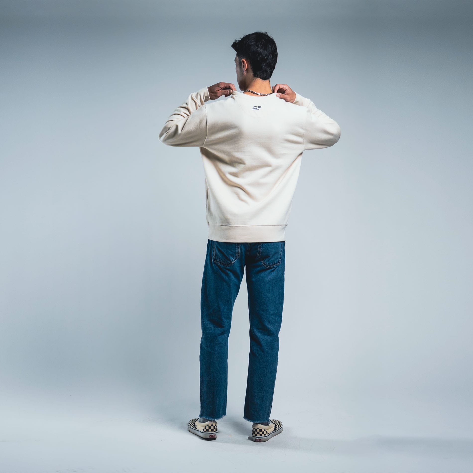 thok-sw-crew-natural-culture-sweat-col-rond-off-white image 4