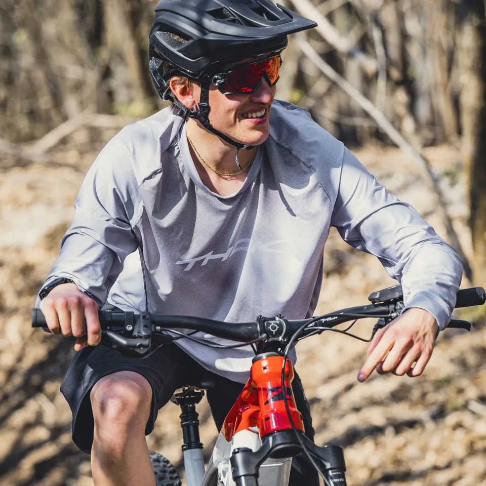 thok-team-grey-maillot-manches-longues-vtt-115-gsm image 1