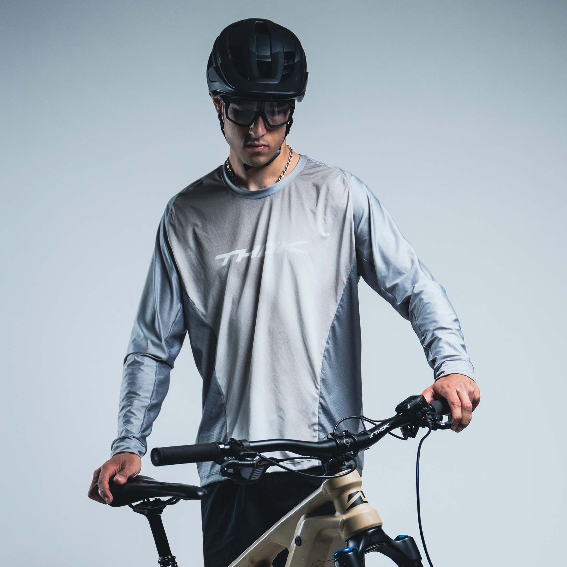 thok-team-grey-maillot-manches-longues-vtt-115-gsm image 3