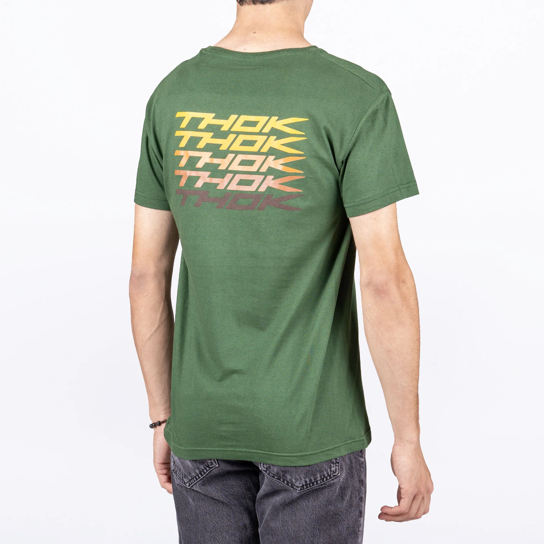 thok-t-shirt-army-vert-coton-150-g image 1