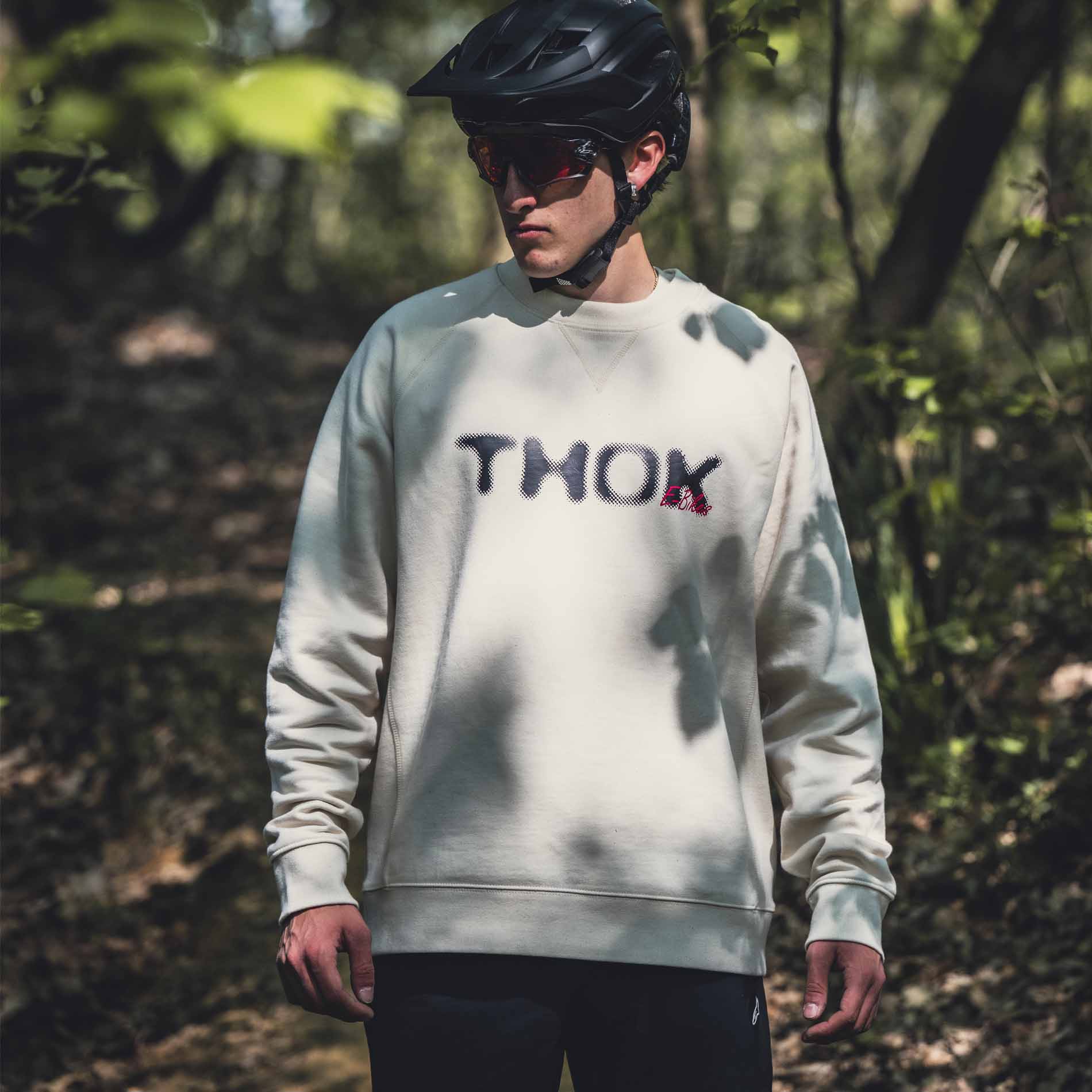 thok-zr-sweat-col-rond-unisexe-off-white-molleton-coton-bio image 3